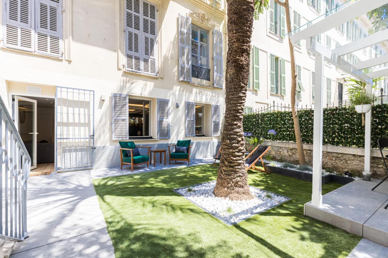 Luxury 3 Bdr Garden & Parking - Angels' Garden Apartment Nice Bagian luar foto