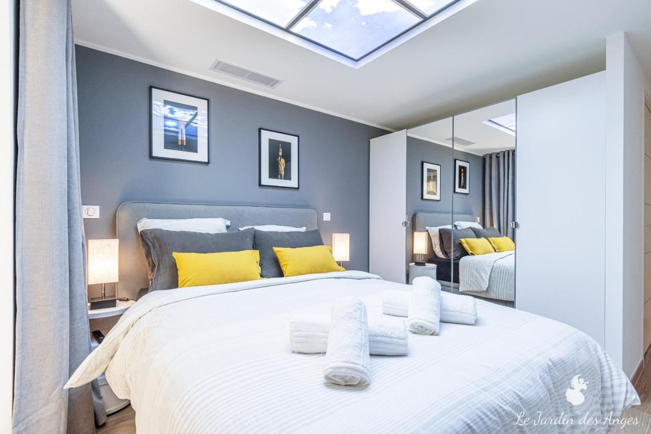 Luxury 3 Bdr Garden & Parking - Angels' Garden Apartment Nice Bagian luar foto