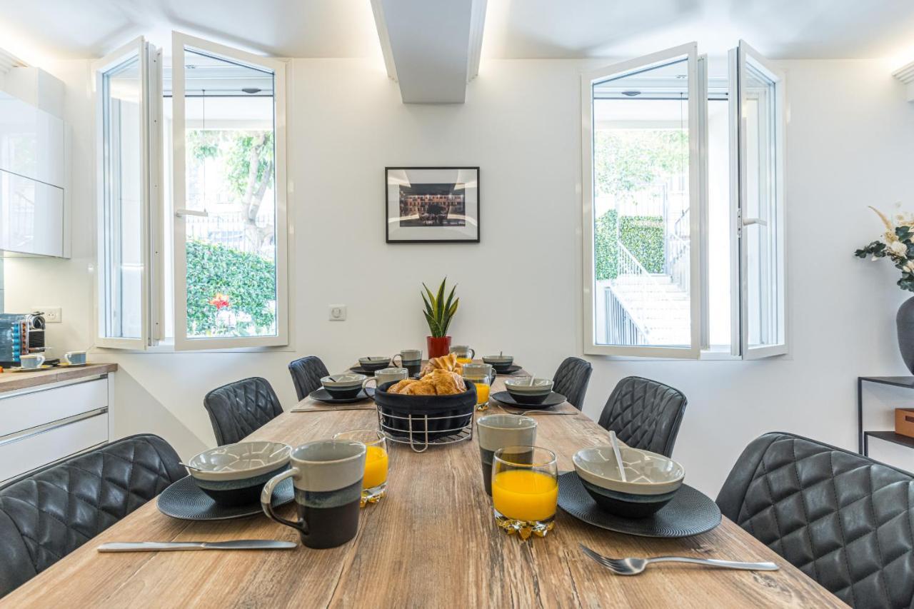 Luxury 3 Bdr Garden & Parking - Angels' Garden Apartment Nice Bagian luar foto