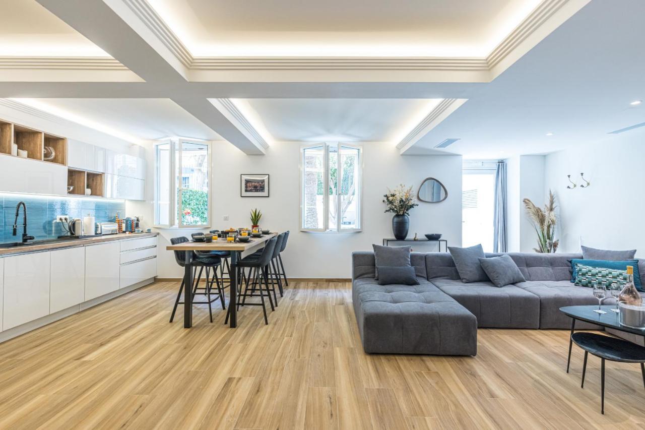 Luxury 3 Bdr Garden & Parking - Angels' Garden Apartment Nice Bagian luar foto
