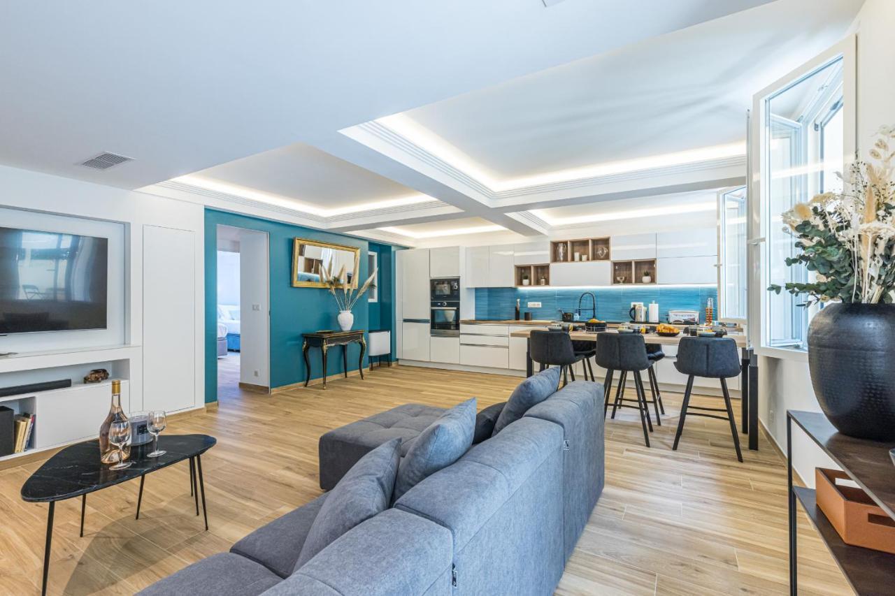 Luxury 3 Bdr Garden & Parking - Angels' Garden Apartment Nice Bagian luar foto