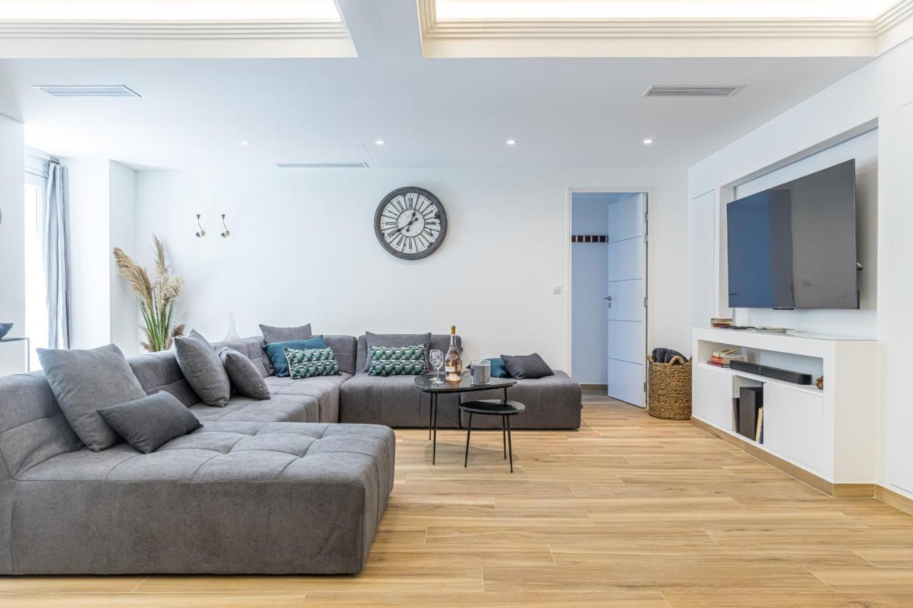 Luxury 3 Bdr Garden & Parking - Angels' Garden Apartment Nice Bagian luar foto